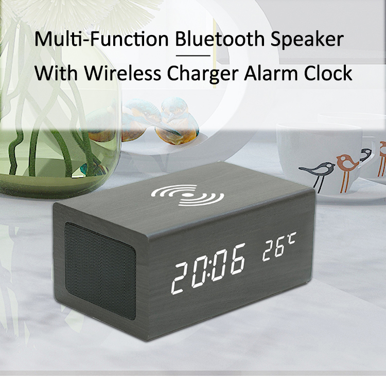 bluetooth speaker alarm clock