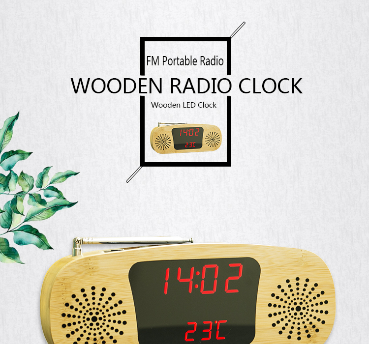 portable clock radio