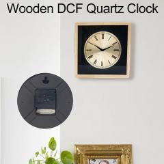 Wooden DCF Quartz Clock