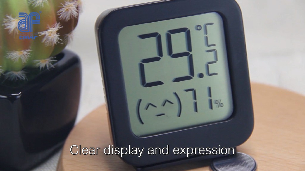 2020 Neue Design-Mini-Indoor-Digital-Thermometer-Hygrometer mit Magnet. (EM-T001)